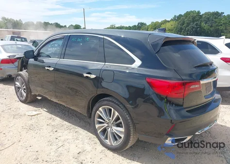 2017 Acura Mdx Technology Package из США, поврежденный, VIN 5FRYD4H51HB015875